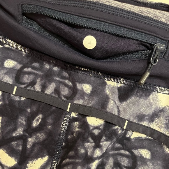 Lululemon Turbo Run Short Ink Blot White Deep Indigo/Deep Indigo 4 - Picture 16 of 16